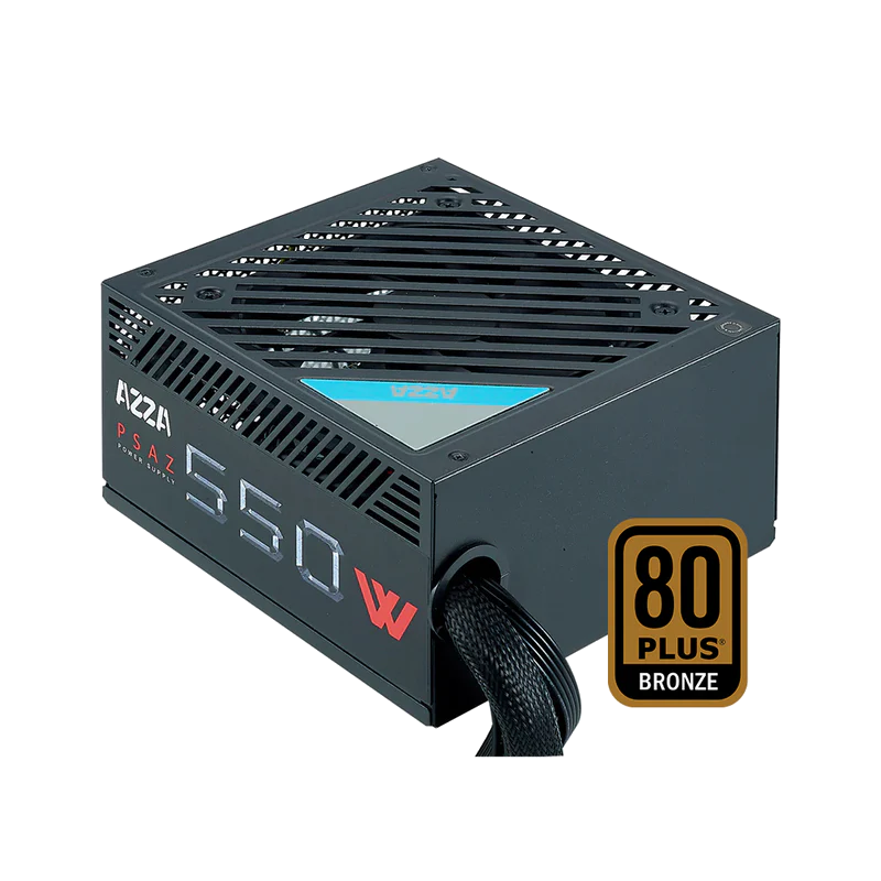 Блок живлення AZZA ATX2.0 550W PSU (PSAZ-550W)